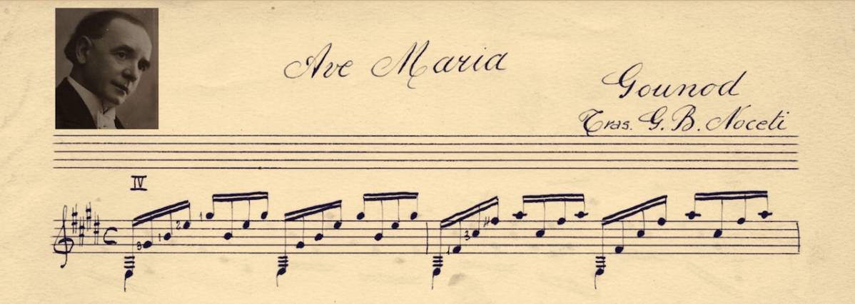 Ave Maria Ch Gounod 1685-1750 Trasc. - G. Noceti