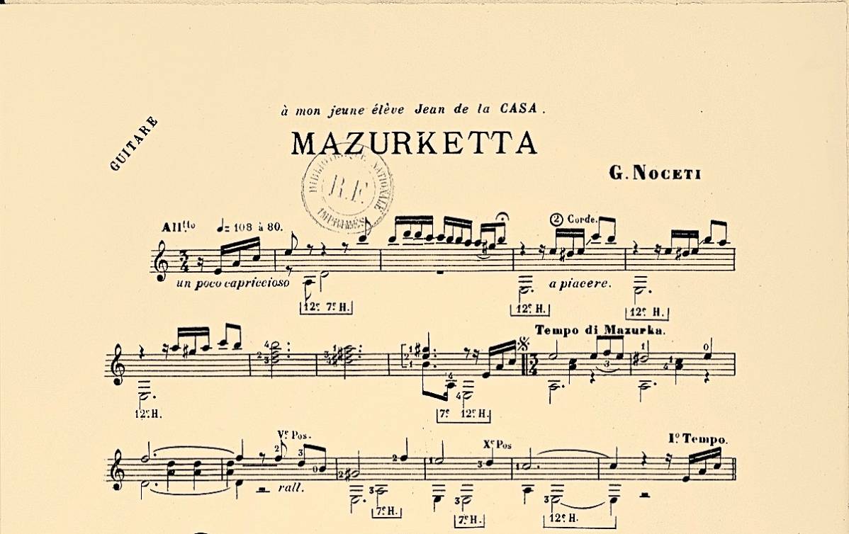 Mazurketta - G. Noceti