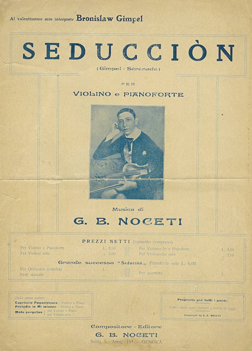 Seducciòn Tango - G. Noceti - Bronislaw Gimpel