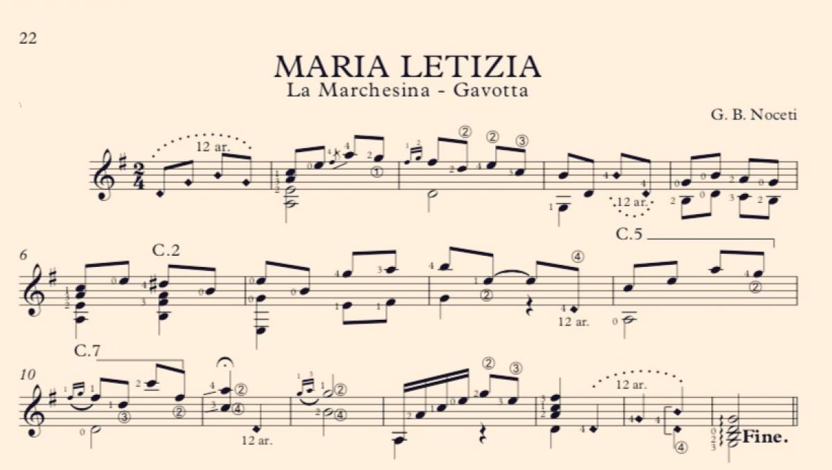 Maria Letizia - G. Noceti