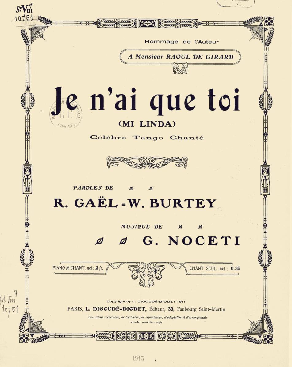 Je n'ai que toi - G. Noceti