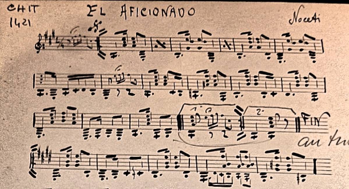 El Aficionado! Tango - G. Noceti