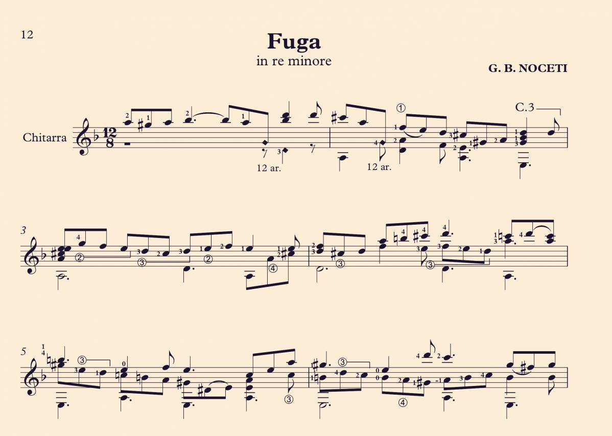 Fuga in Re min - G. Noceti