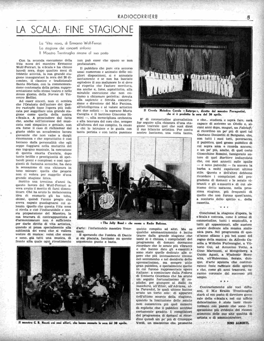1932 - RADIOCORRIERE N. 20 PAG. 5