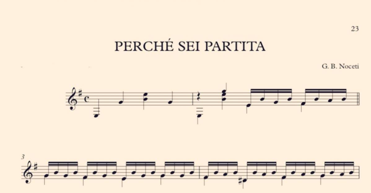 Perché sei partita - G. Noceti