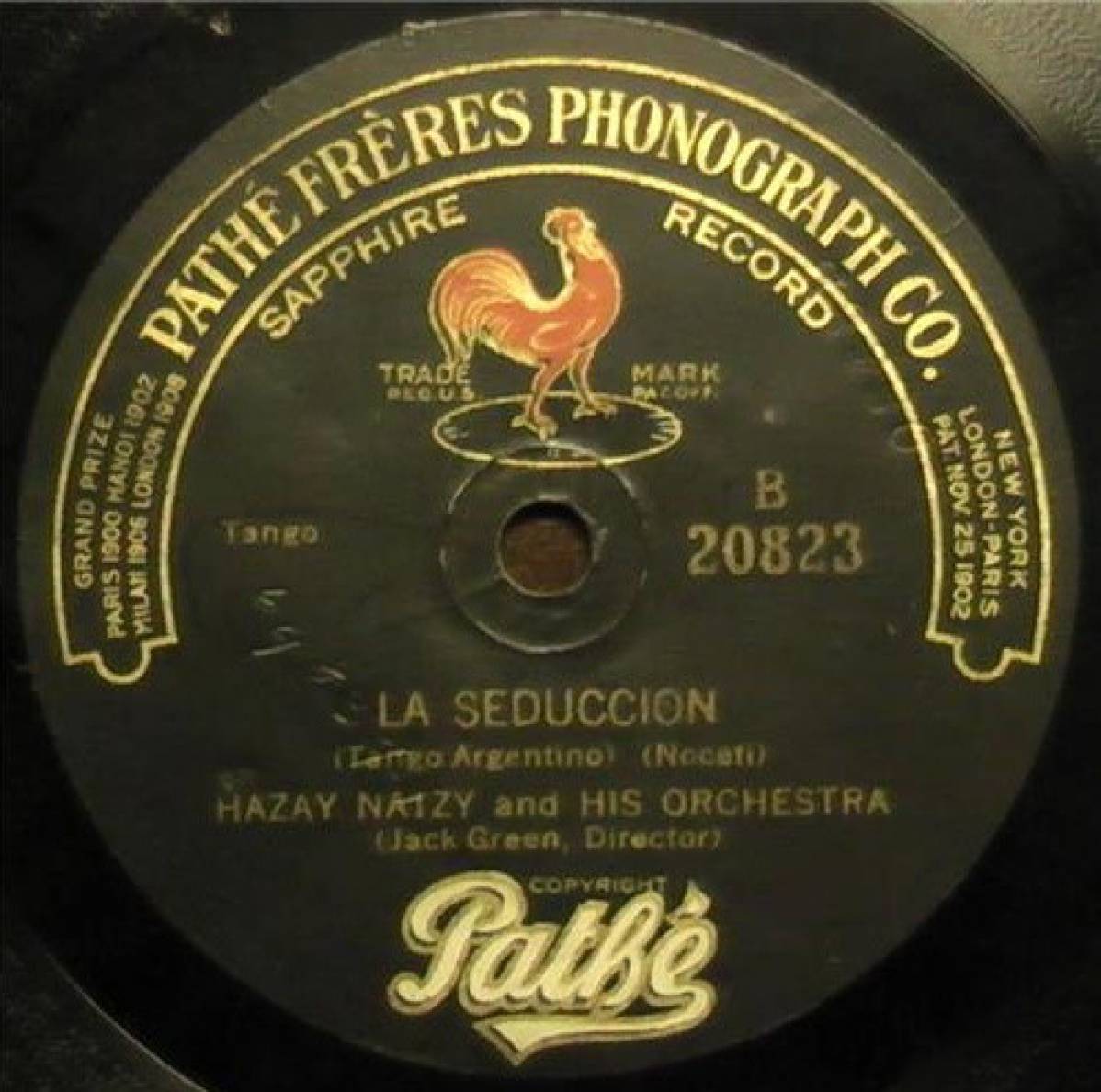 La Seduccion vinile 78 giri - G. Noceti