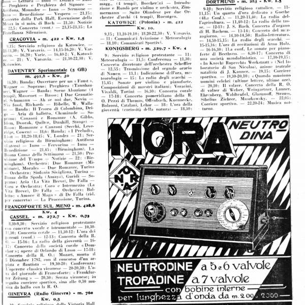 Foto 1927 - RADIOCORRIERE N. 49 PAG. 33 1