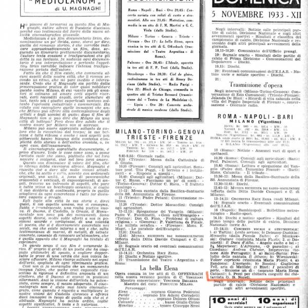 Foto 1933 - RADIOCORRIERE N. 45 PAG. 23 1